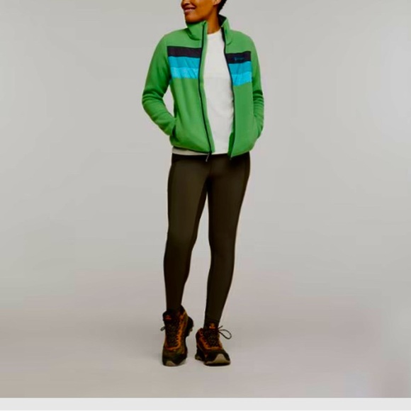 Cotopaxi Green and Blue fleece Jacket - Picture 3 of 10